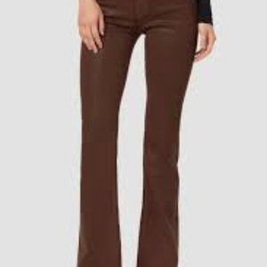 Hudson Barbara High Waisted Coated Jeans TORTOISE SHELL SZ 34 NWOT
